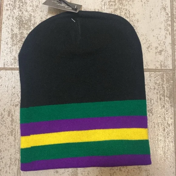 Mardi Gras Beanie